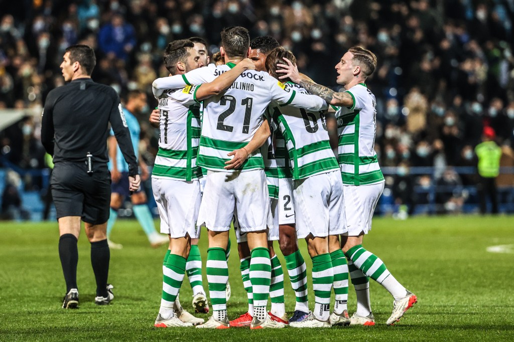 O coletivo dos Leões esteve mais uma vez brilhante em campo (Reprodução: @Sporting_CP)